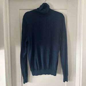 Joseph A Bank Navy Turtleneck Sweater